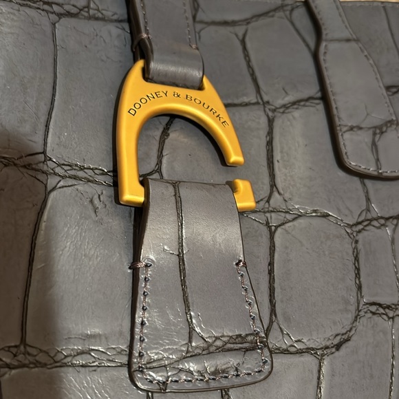 NWT DOONEY & BOURKE Tote, shoulder bag, satchel handbag, wallet, set steel blue - Picture 14 of 16